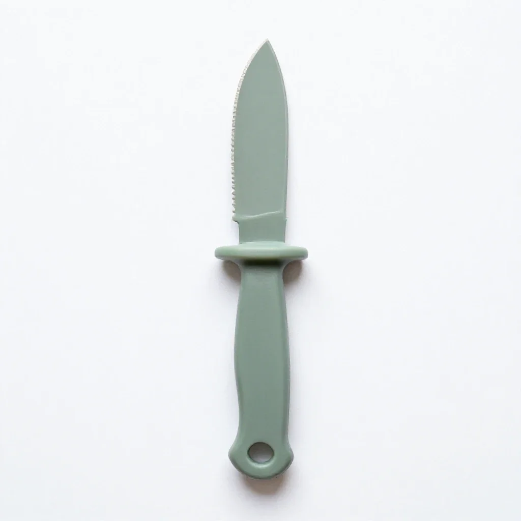 Trench knife isolated on a white background