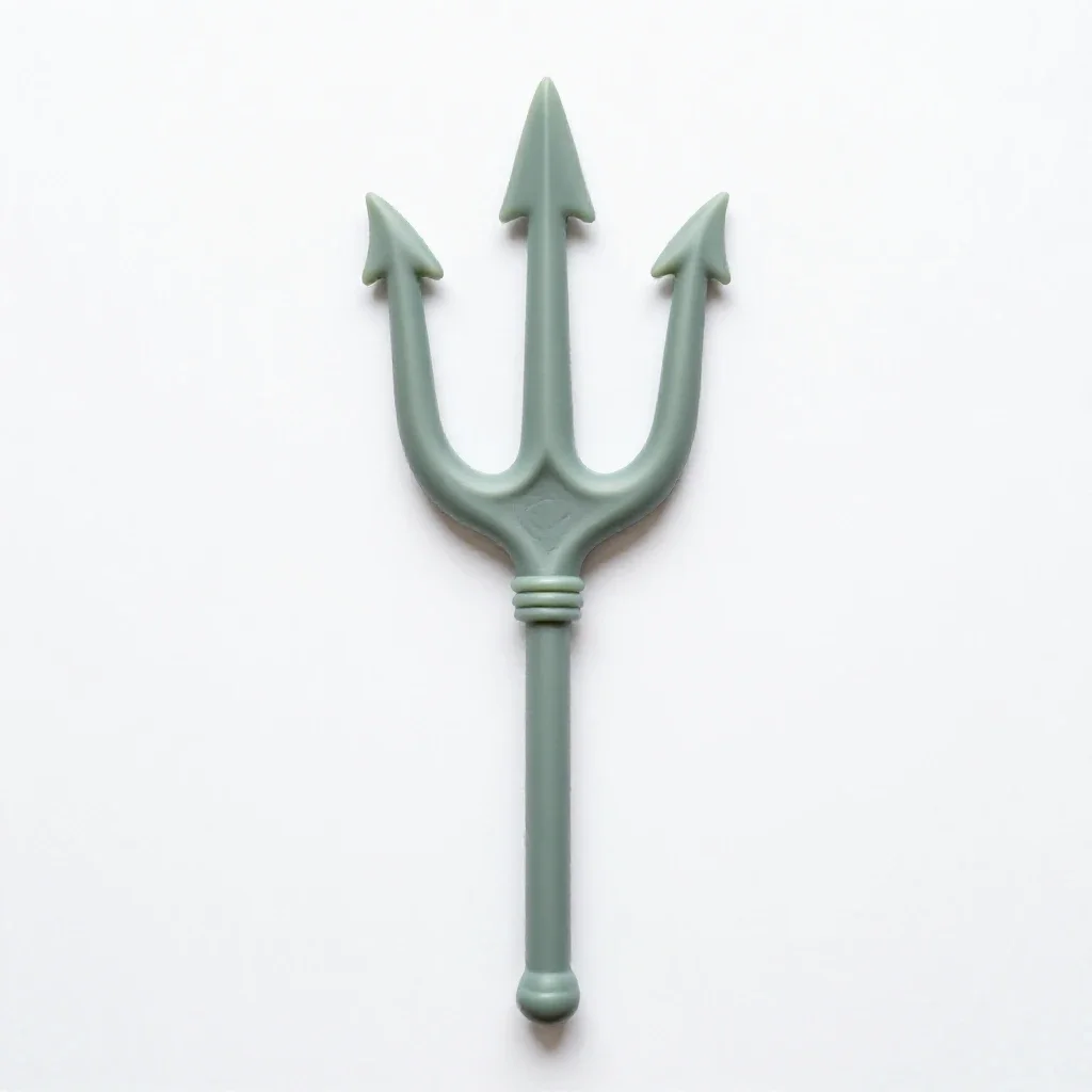 Trident isolated on a white background