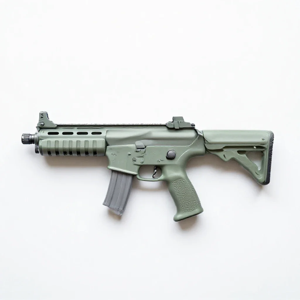 Weapon isolated on a white background