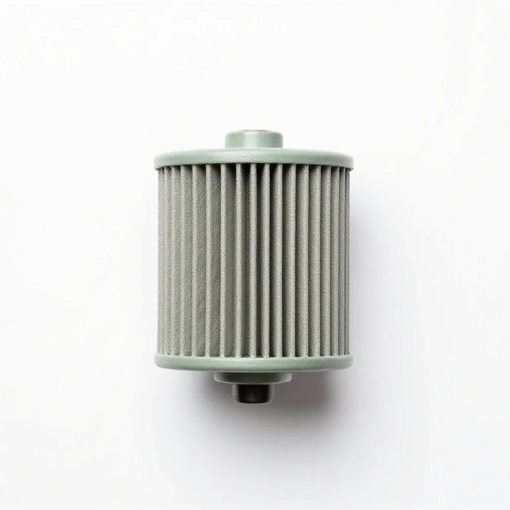 Fuel filter isolated on a white background