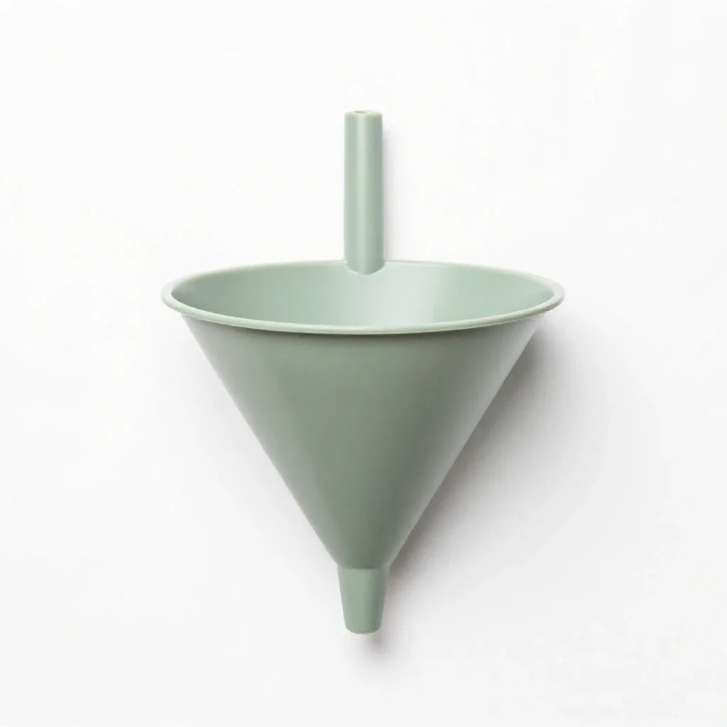 Funnel isolated on a white background
