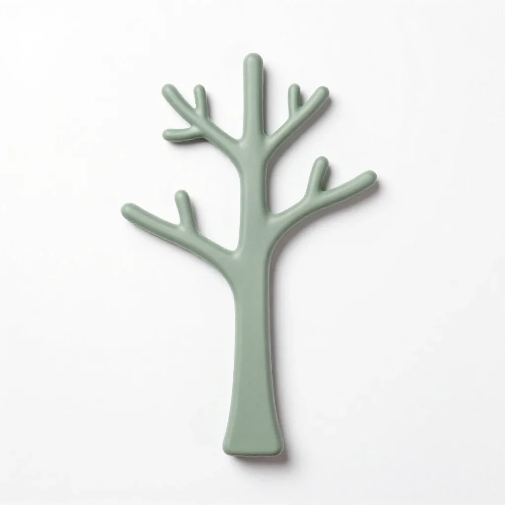 Gallows tree isolated on a white background