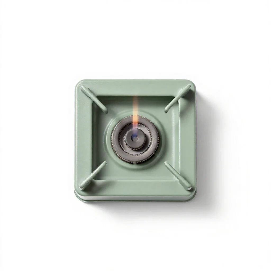 Gas burner isolated on a white background