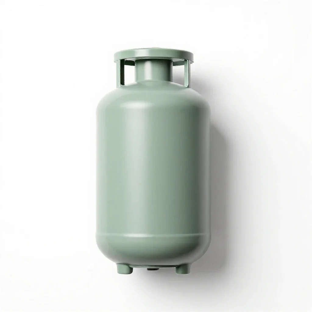Gas chamber isolated on a white background