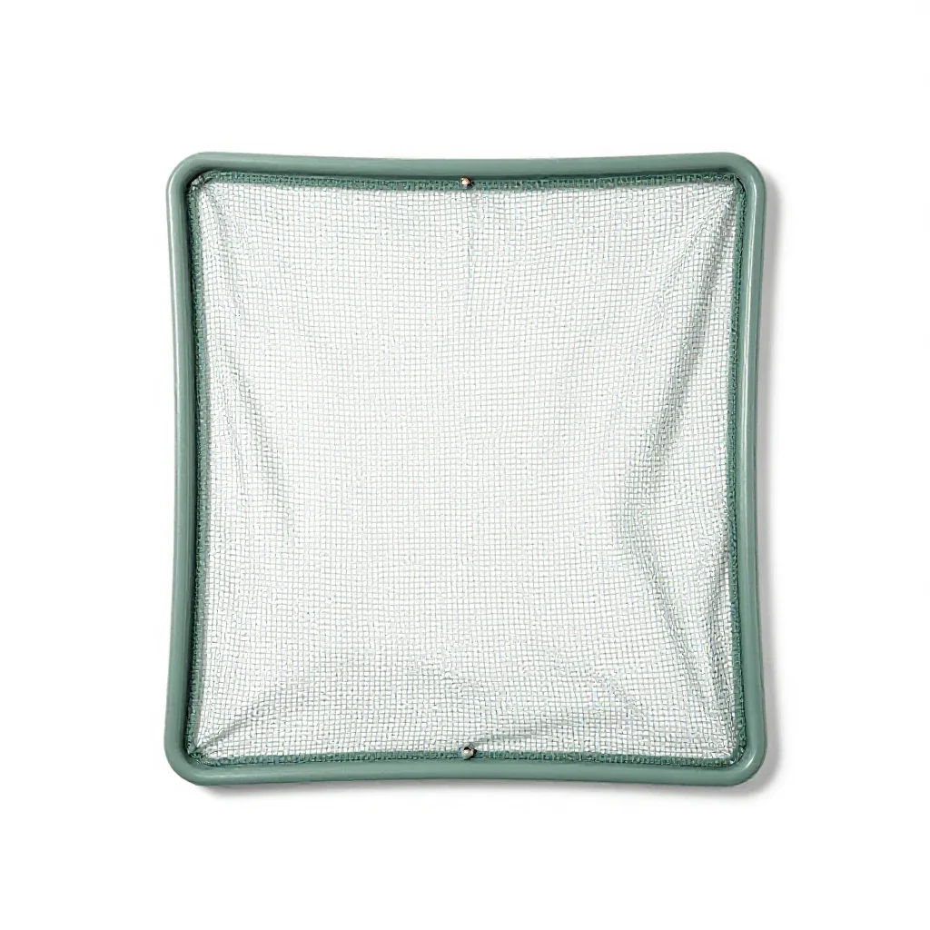 Gill net isolated on a white background