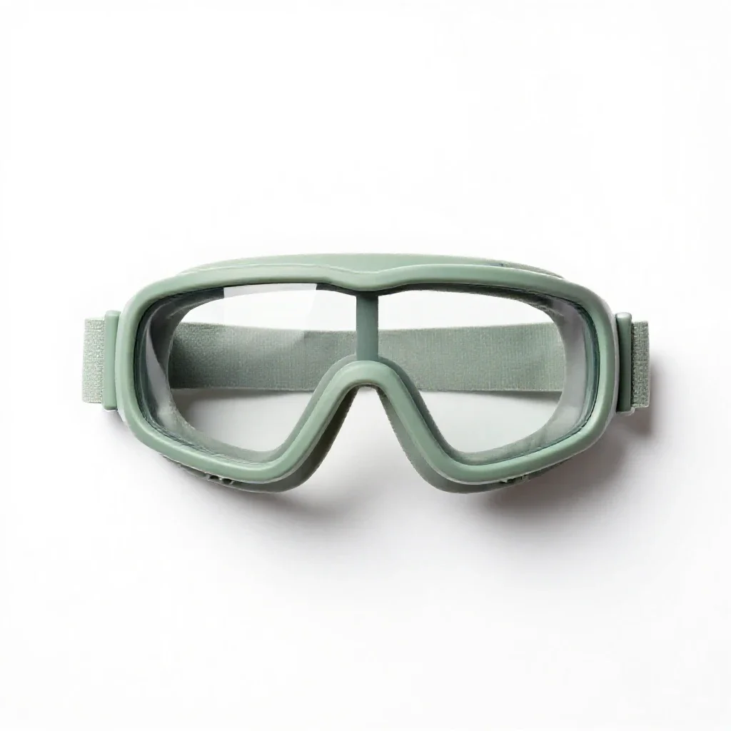 Goggles isolated on a white background
