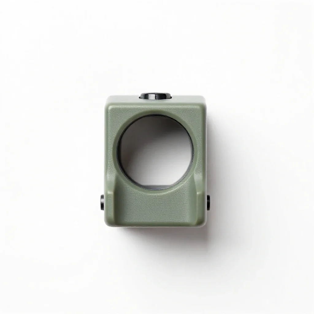 Gunsight isolated on a white background