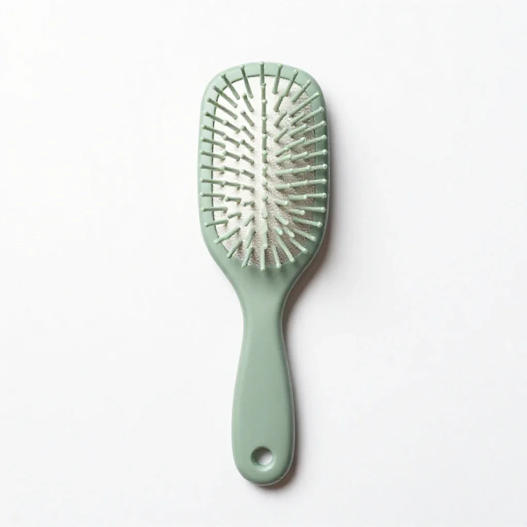 Hairbrush isolated on a white background