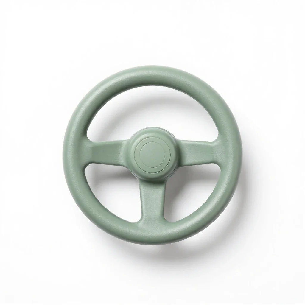 Handwheel isolated on a white background