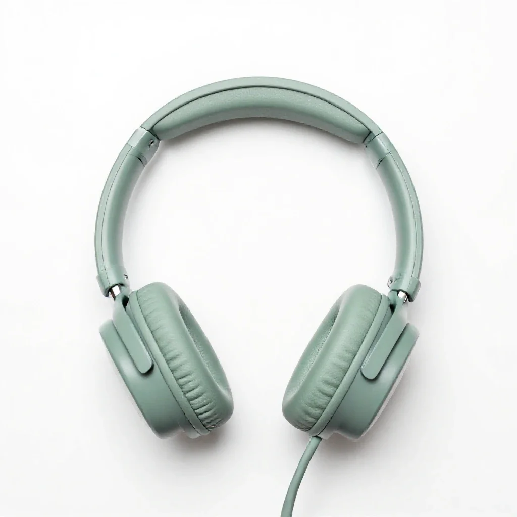 Headset isolated on a white background