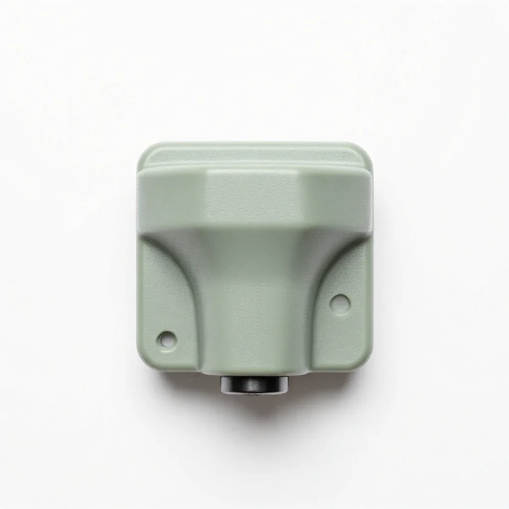 Headstock isolated on a white background