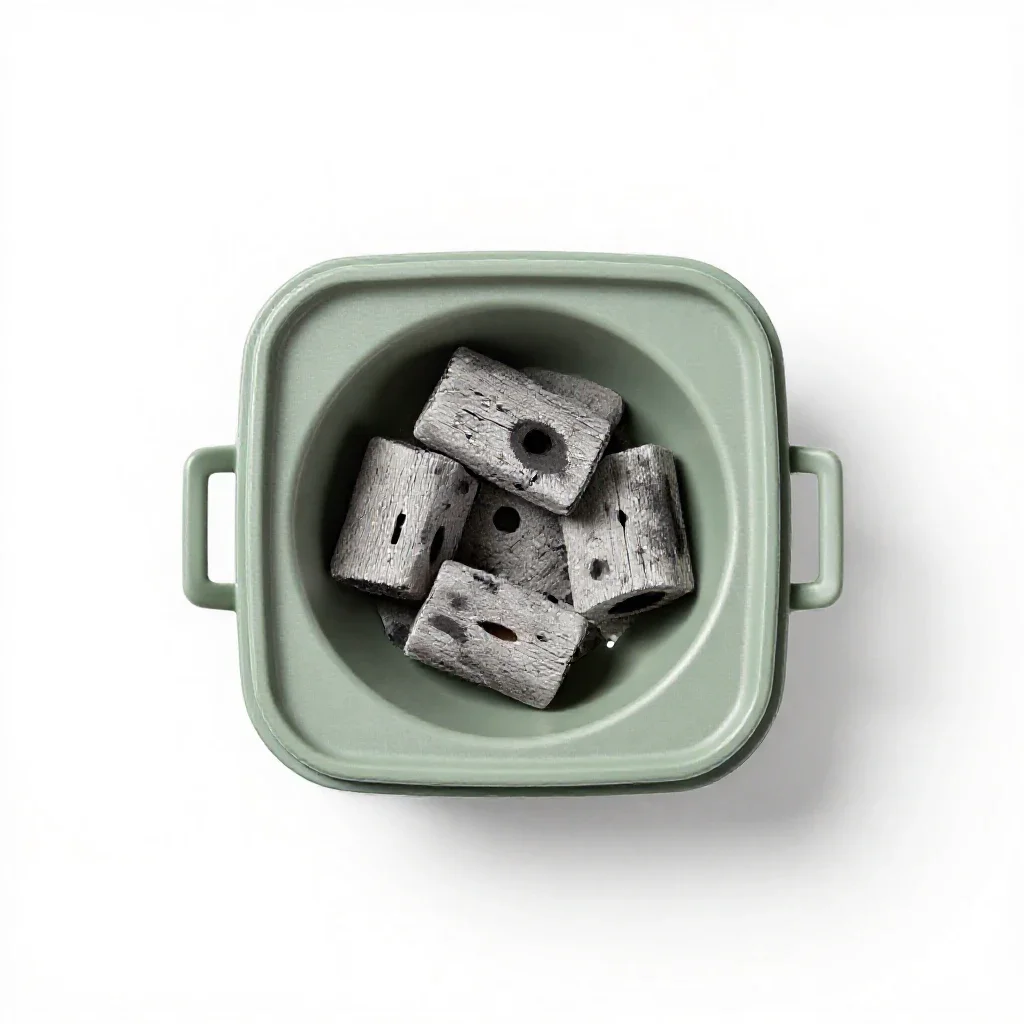 Hibachi isolated on a white background