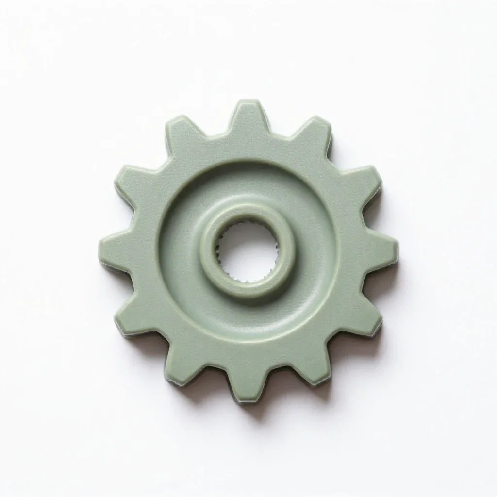High gear isolated on a white background