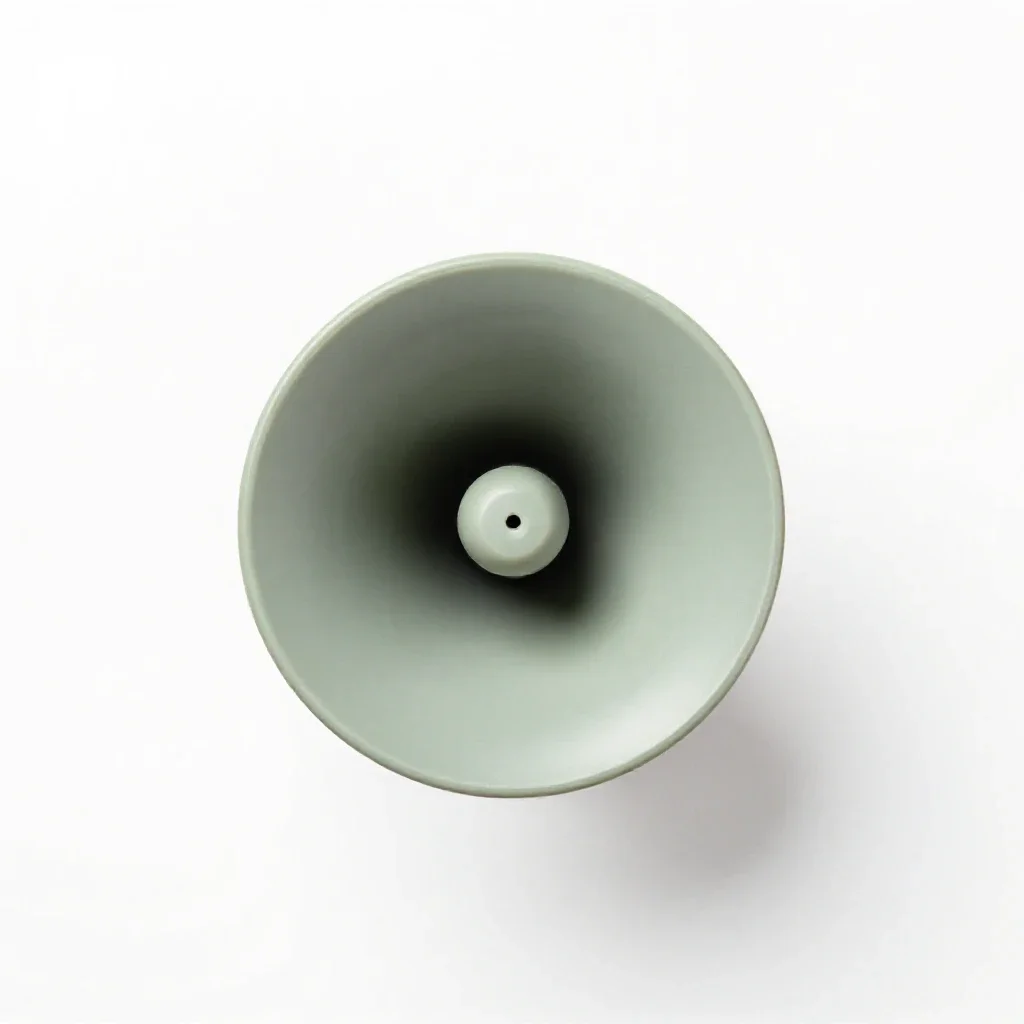 Horn isolated on a white background
