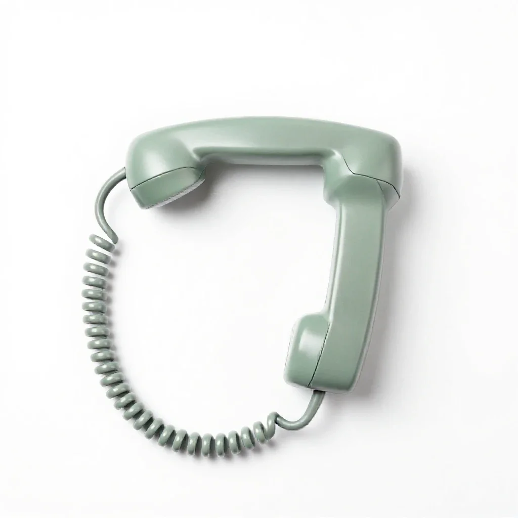 Hot line isolated on a white background