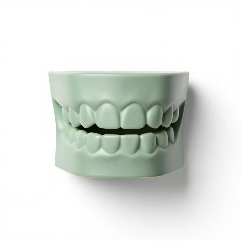 Jaw isolated on a white background