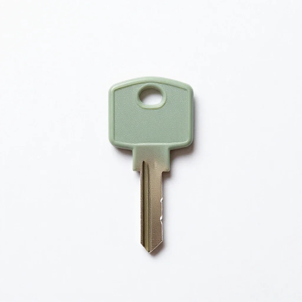 Key isolated on a white background