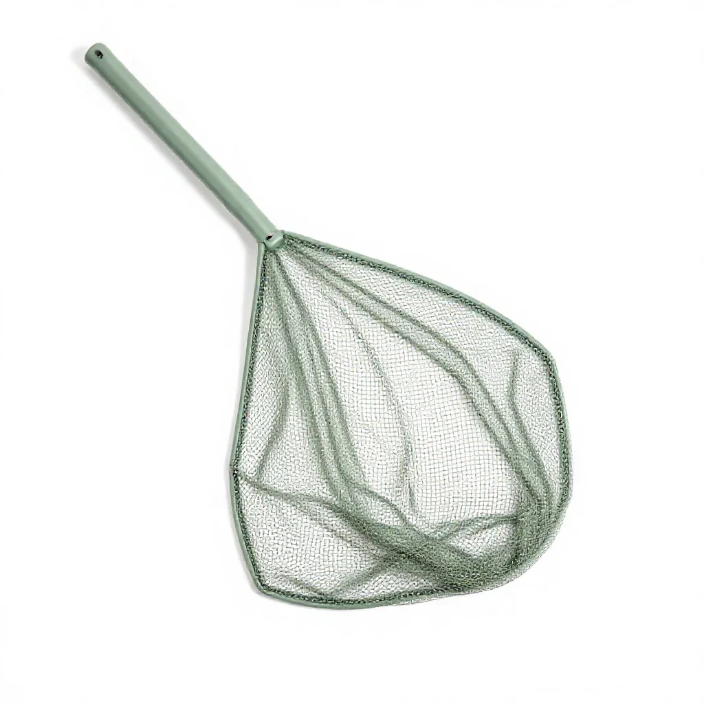 Landing net isolated on a white background