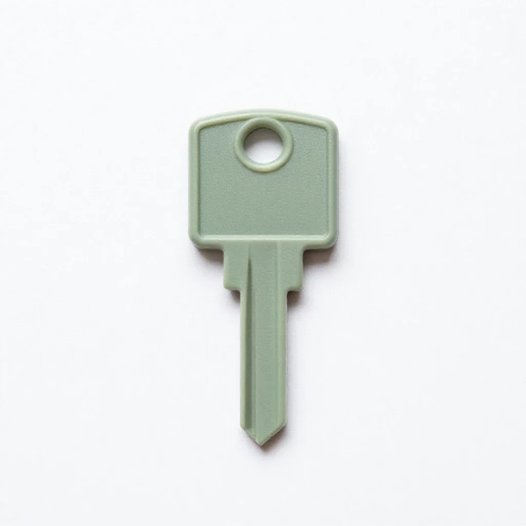 Latchkey isolated on a white background