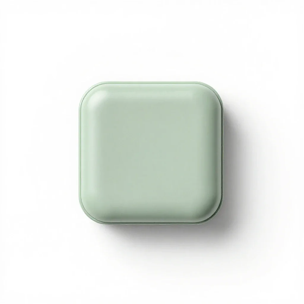 Light-emitting diode isolated on a white background