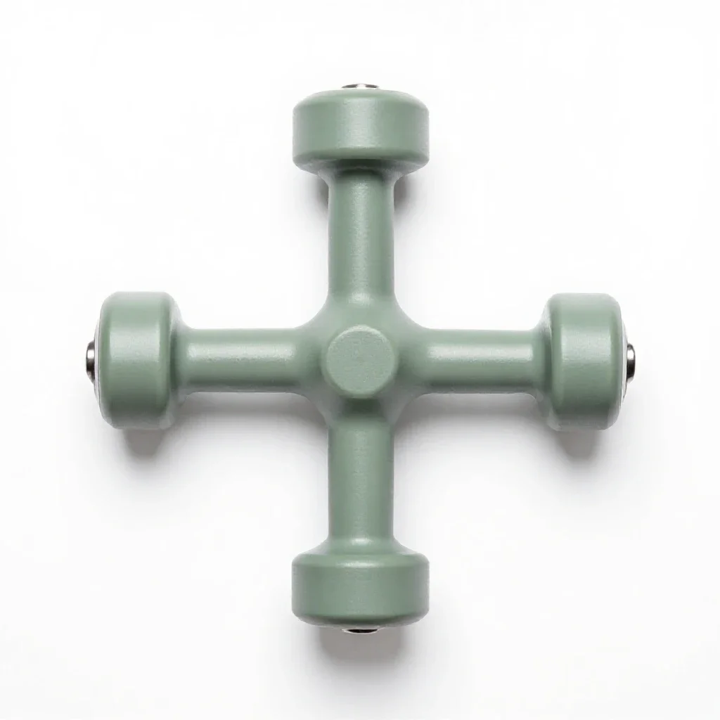 Live axle isolated on a white background