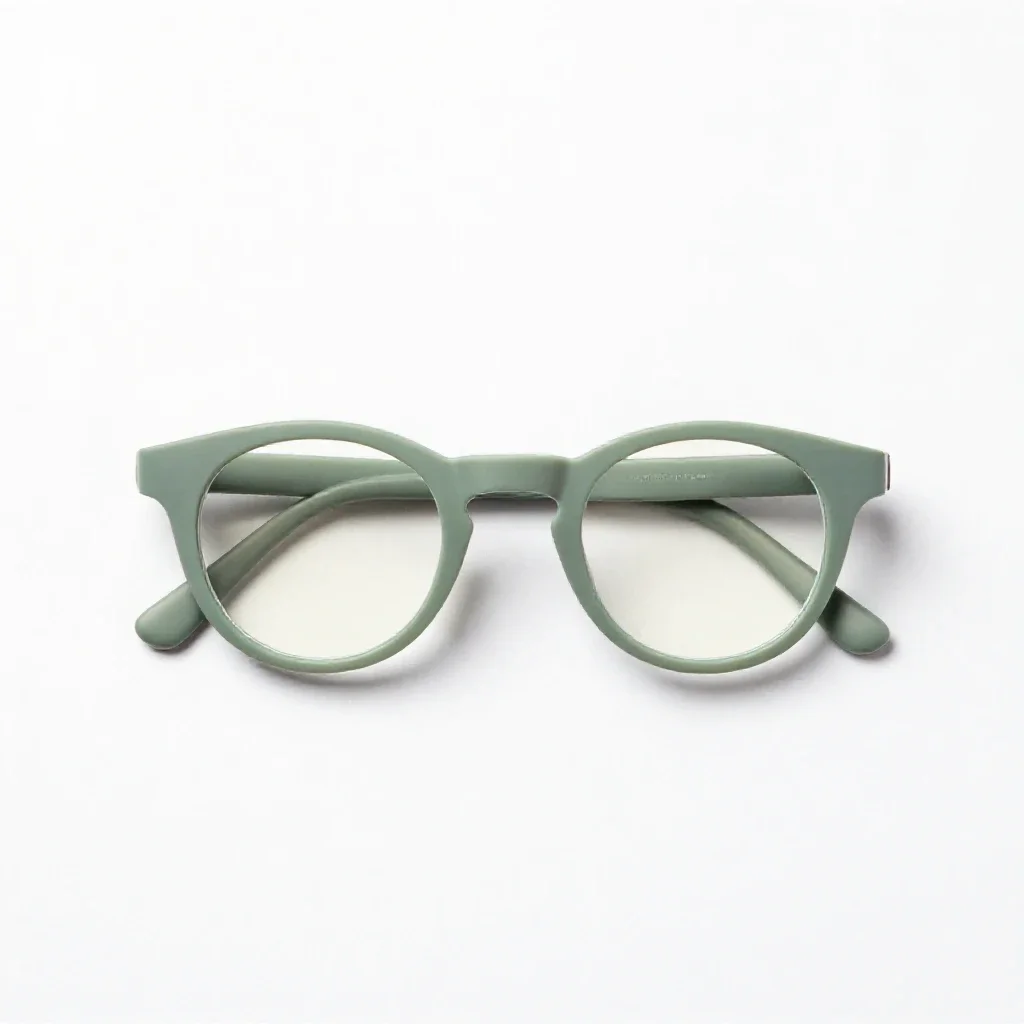Lorgnette isolated on a white background