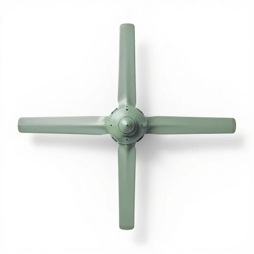 Main rotor isolated on a white background