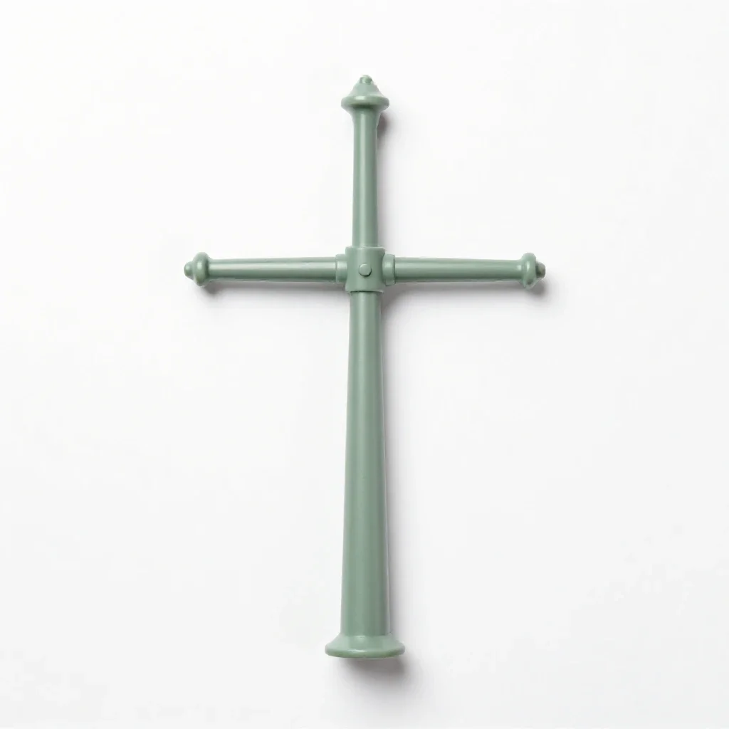 Main-topmast isolated on a white background