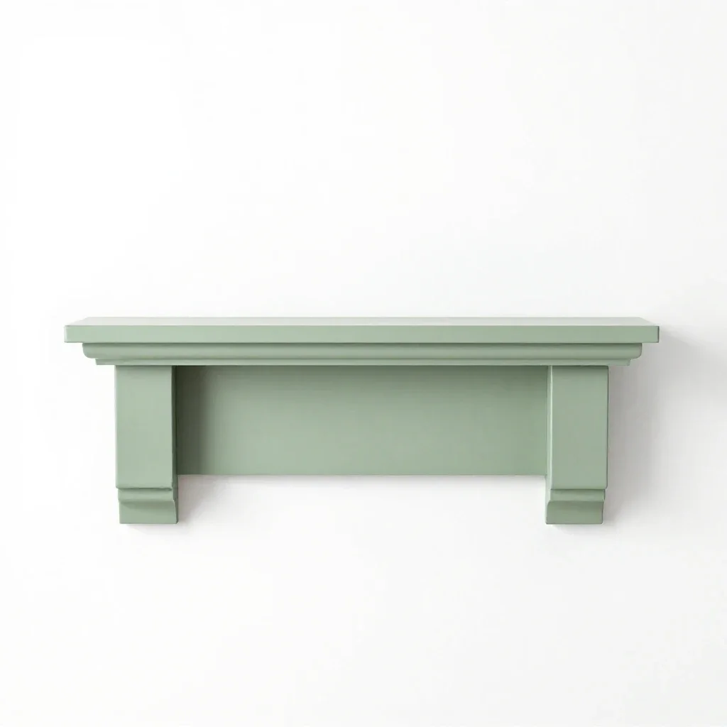 Mantel isolated on a white background
