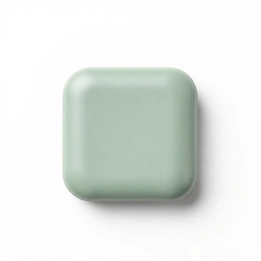 Memory device isolated on a white background