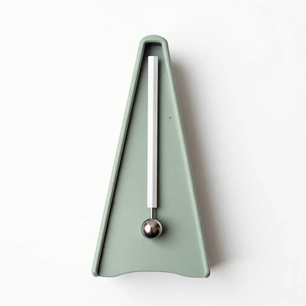 Metronome isolated on a white background