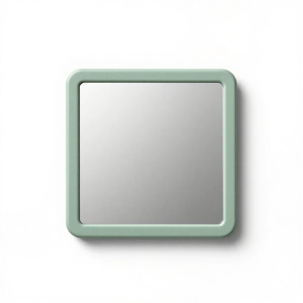 Mirror isolated on a white background