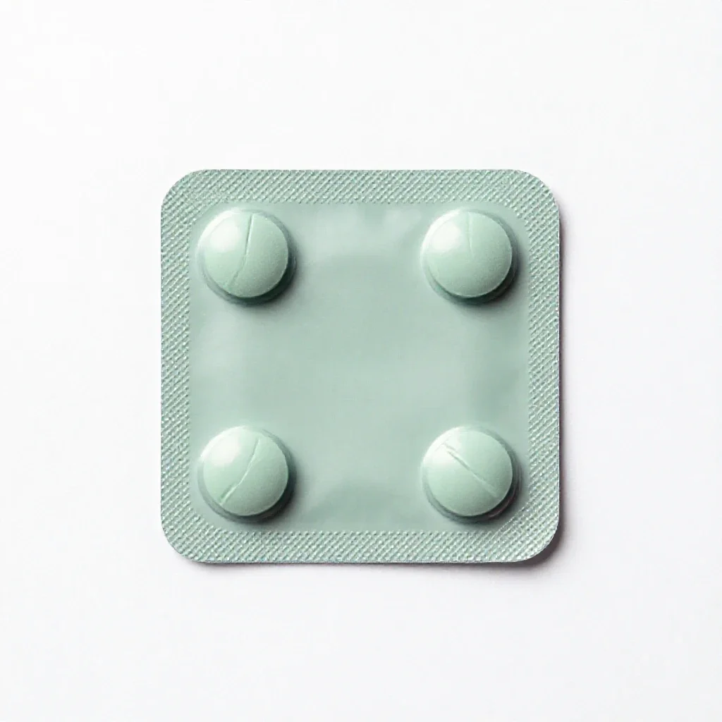 Morning-after pill isolated on a white background