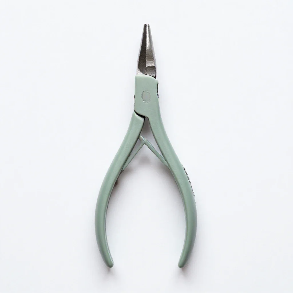Mouse-tooth forceps isolated on a white background