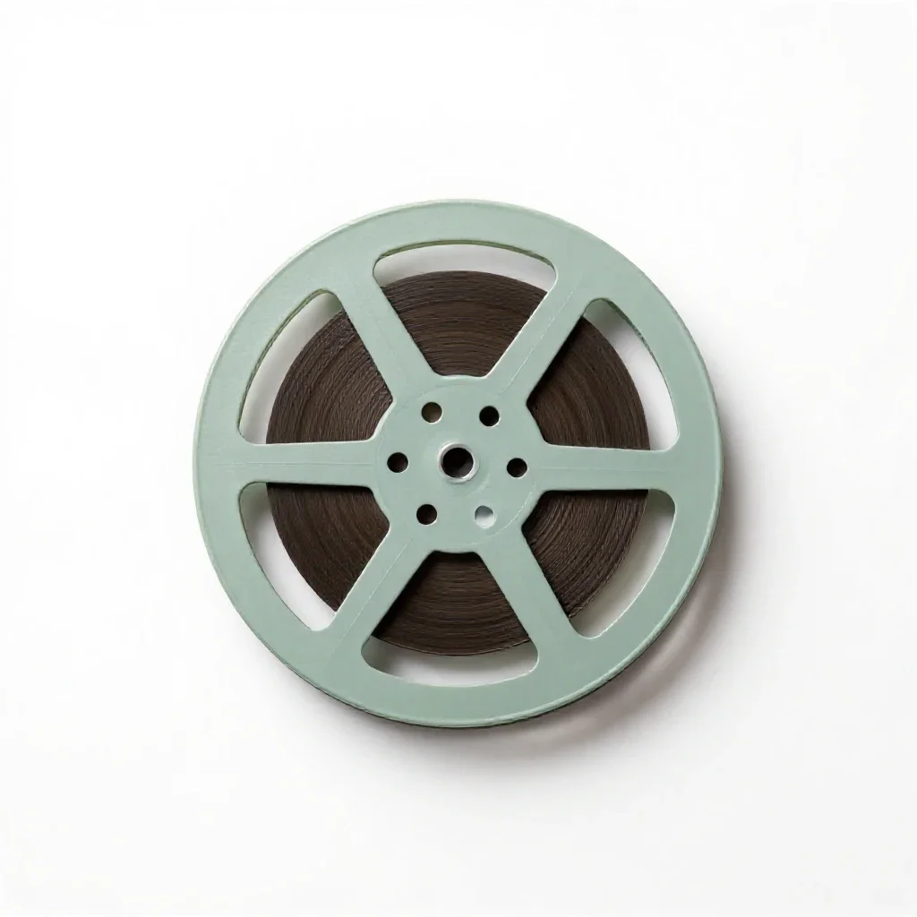Movie projector isolated on a white background