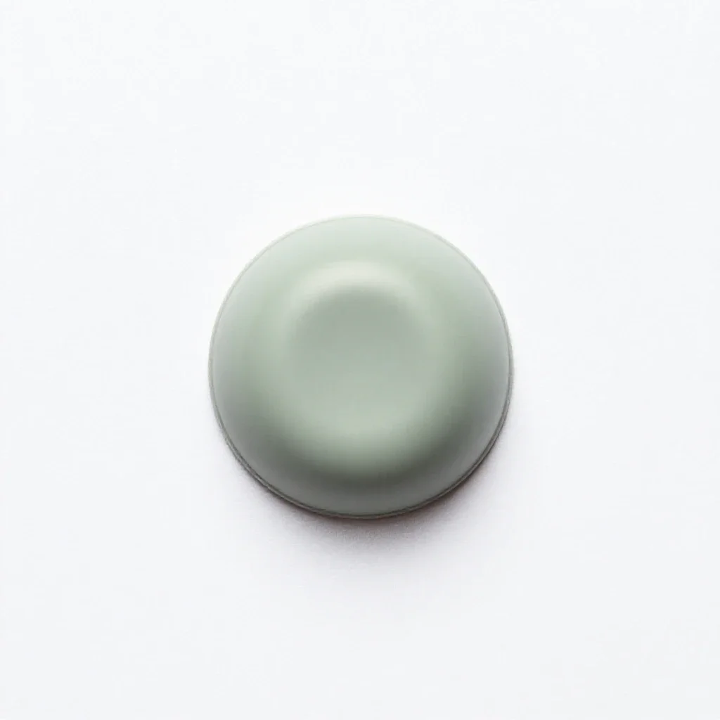 Multifocal lens implant isolated on a white background