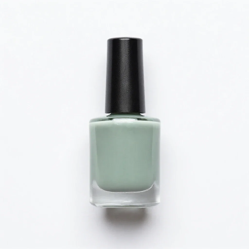 Nail polish isolated on a white background