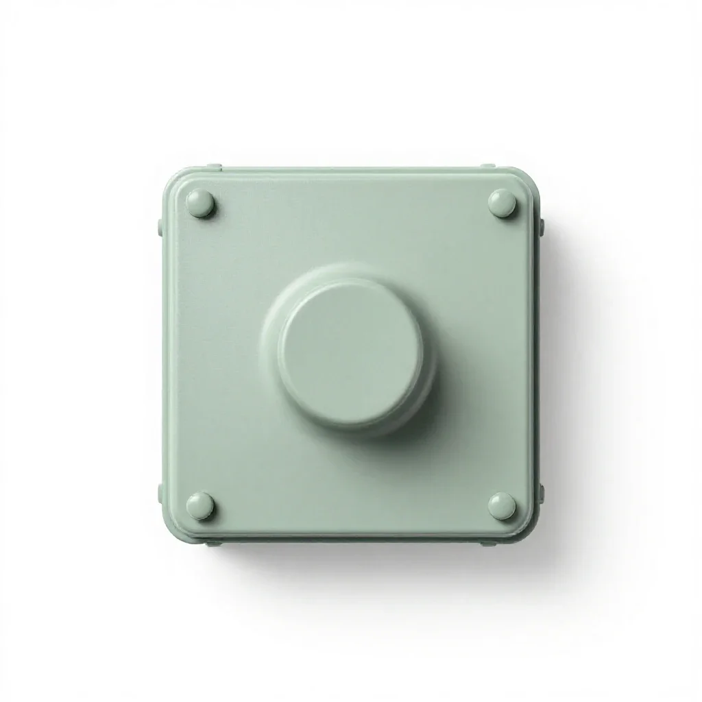 Naval radar isolated on a white background