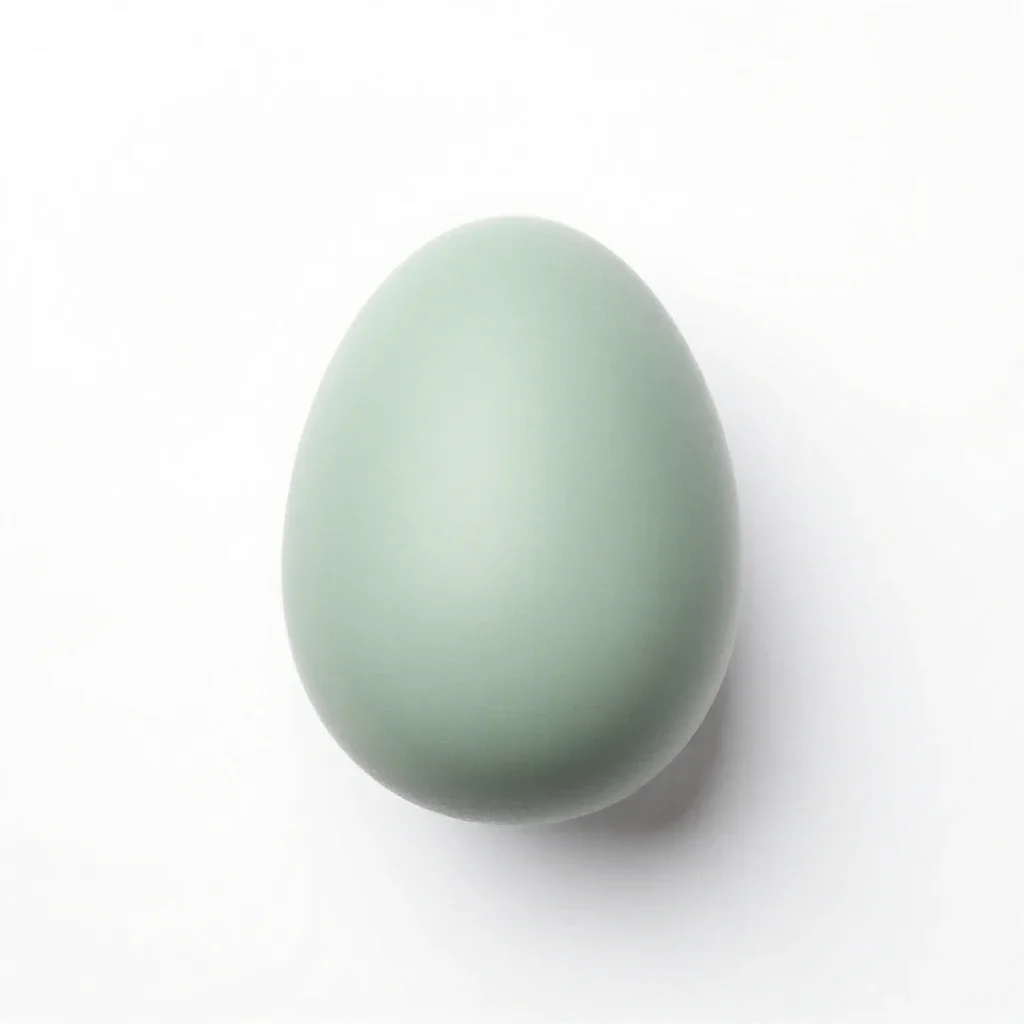 Nest egg isolated on a white background