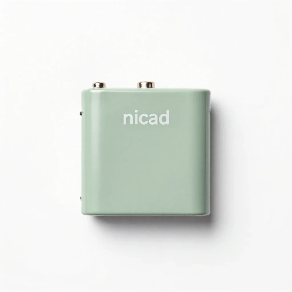 Nicad isolated on a white background