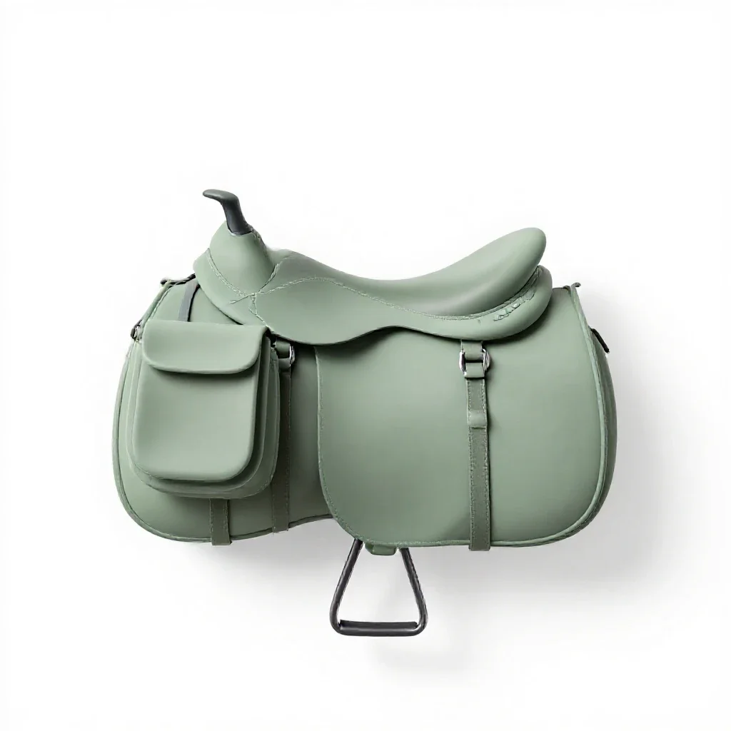 Packsaddle isolated on a white background