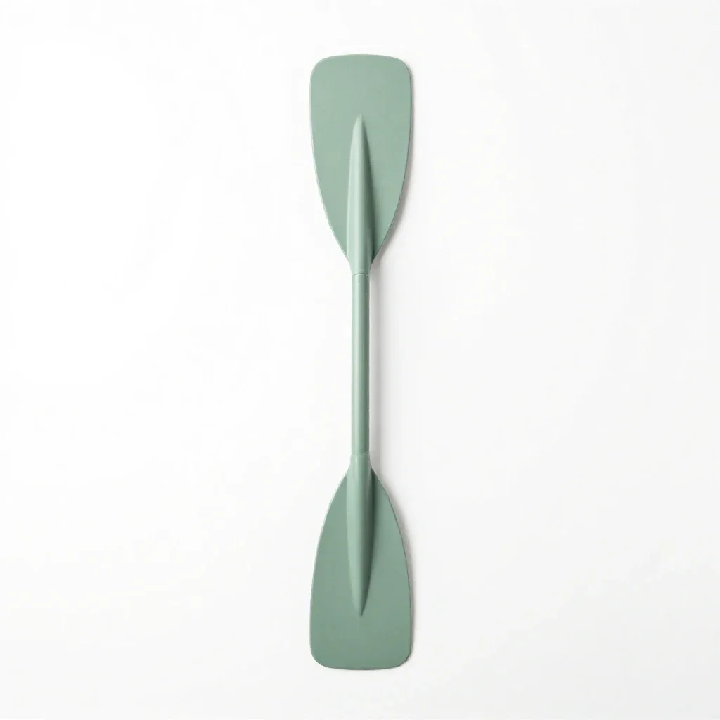 Paddle isolated on a white background