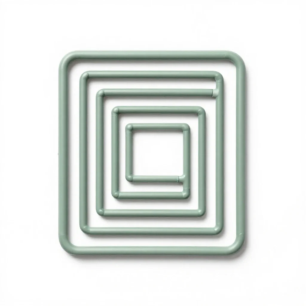 Parallel circuit isolated on a white background