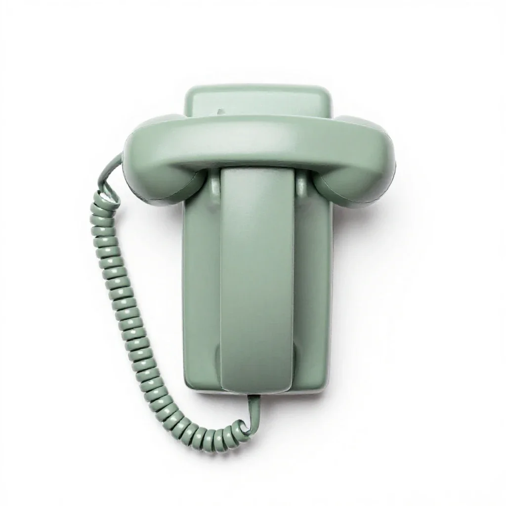 Party line isolated on a white background