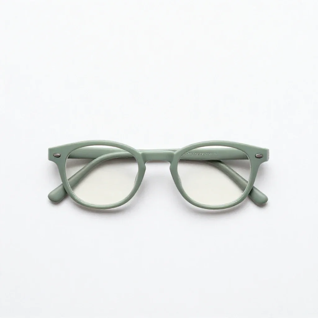 Pince-nez isolated on a white background
