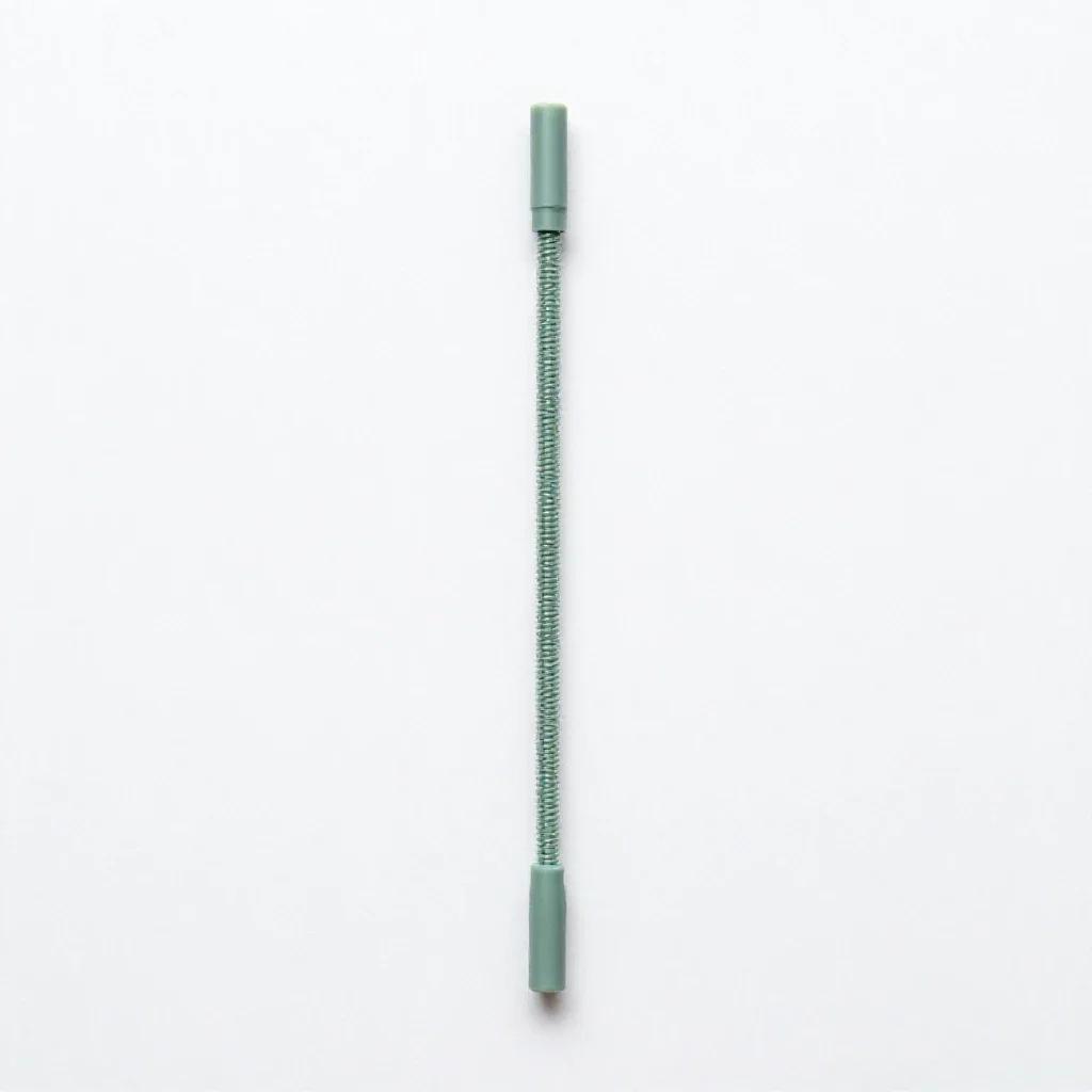 Pipe cleaner isolated on a white background