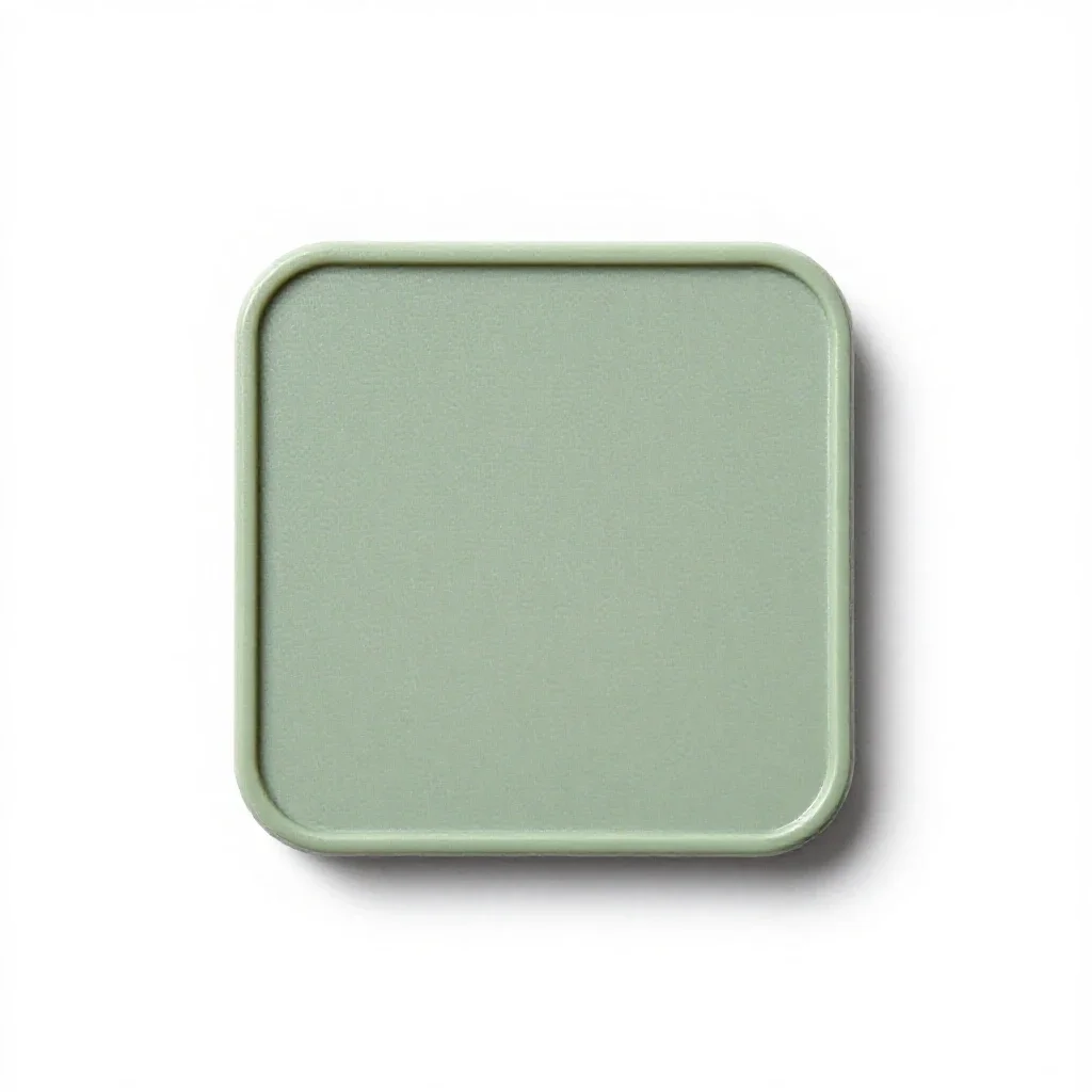 Planchet isolated on a white background
