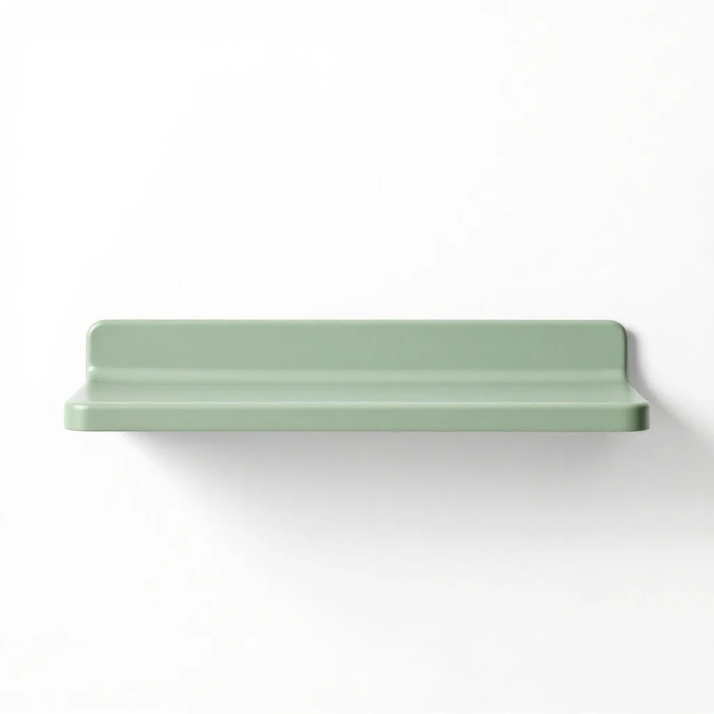 Plate rail isolated on a white background