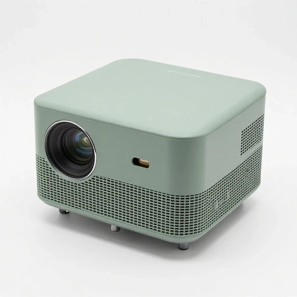 Projector isolated on a white background