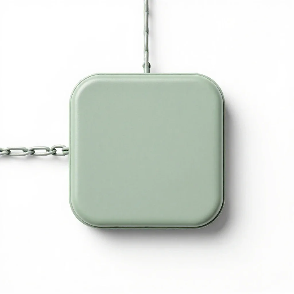 Pull chain isolated on a white background